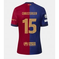 Pánský Fotbalový dres Barcelona Andreas Christensen #15 2024-25 Domácí Krátký Rukáv